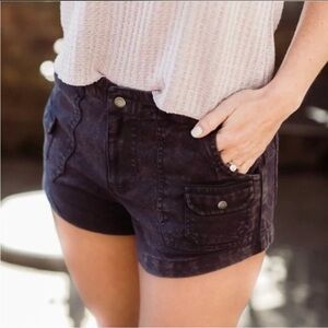 Chaser Women's Shorts Size Large NWT Blueberry Color